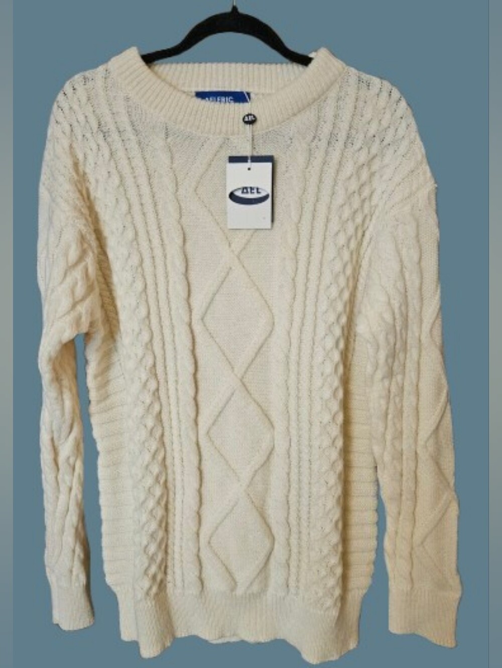 NWT Aelfric Eden Retro 90s Cable Knit Sweater
